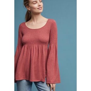 NWT Anthropologie esme bell sleeved pullover